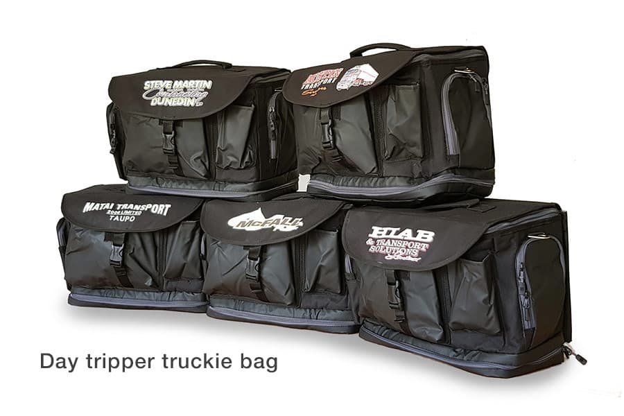 Upcycled Lorry Tarpaulin Wash Bag | Recycled Tarpaulin Bag – Green Tulip